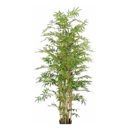 Kit 4 Planta Artificial Arvore Bambu Da Sorte 1.50cm - 1