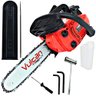 Motosserra Pequeno Vulcan VSL250 2 Tempos 25,4cc 0,9HP C/ Sabre 30cm Para Poda de Galhos - 1