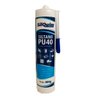 Adesivo Silicone Selante Pu 40 Poliuretano Preto- 5 Und - 1