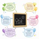 Ver imagem 2 de Lousa Quadro Negro 30x40cm em Madeira Mural Recados Parede Estudo Brincadeira Escolinha Infantil Res