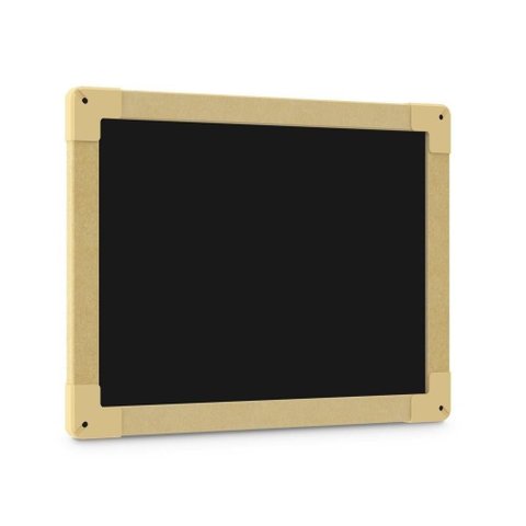 Lousa Quadro Negro 30x40cm em Madeira Mural Recados Parede Estudo Brincadeira Escolinha Infantil Res