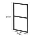 Ver imagem 4 de Prateleira Tripla Estante Mdf 30x60cm Tipo Industrial