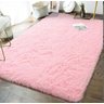 Tapete de Sala Grande Felpudo ( Peludo) Shaggy Luxo 2,00 x 1,40 M - Rosa - 1