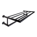 Ver imagem 1 de Toalheiro Rack 45 Cm Inox Preto Fosco - Kromus Me0210-45b