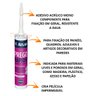 Kit 8 Adesivo Prego Rapido 440g Atlas Fixação Em Geral - 3