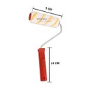 Ver imagem 3 de Kit 10 Rolo Lã Sem Respingo 9cm Pintura Tinta Latex Acrilica Roma