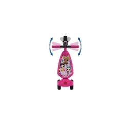 Patinete Skatenet Bandeirante - Lol Rosa e Preto - 4