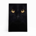 Ver imagem 1 de Gato Preto Animal Pet Minimalista Quadro Canvas 120x80cm