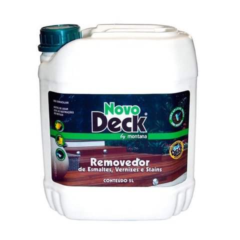 Novo Deck Montana Removedor De Tintas E Verniz 5 Litros