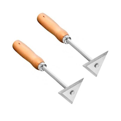 Kit 2 Abre Trinca Lâmina de Aço Reforçado para Paredes Gesso