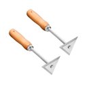 Ver imagem 1 de Kit 2 Abre Trinca Lâmina de Aço Reforçado para Paredes Gesso