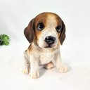 Ver imagem 5 de Escultura de Cachorro Beagle Filhote Decorativo