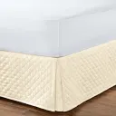 Ver imagem 1 de Saia Box Matelada Solteiro Palha