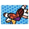 Lugar Americano Romero Britto Coração Com Asas - Emborrachado - 44cm X 33cm - 1