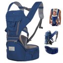 Ver imagem 1 de Canguru Carregador Bebe Criança Deitado Sentado Bolso Alça Ergonomica Ajustavel Passeio Viagem Confo