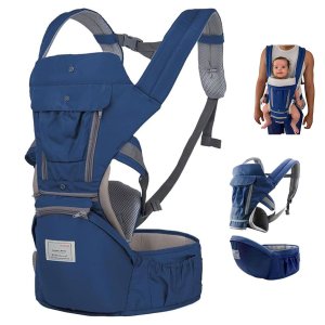 Canguru Carregador Bebe Criança Deitado Sentado Bolso Alça Ergonomica Ajustavel Passeio Viagem Confo