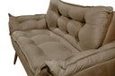 Ver imagem 4 de Sofá 2 Lugares Opala Bege - V8 Decor:capuccino