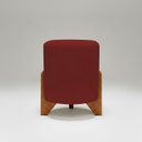 Ver imagem 6 de Kit 2 Puffs Decorativos Eloah Suede Redondo Assento Extra para Sala Quarto Pufe com Pés de Madeira