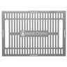 Mini Churrasqueira Grill Portátil Camping Inox a Carvão Fs - 6
