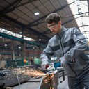 Ver mais imagens de Esmerilhadeira Angular 5" A Bateria 18V 9000RPM Bosch GWS 18V-10 P SB 06019J41E0-000