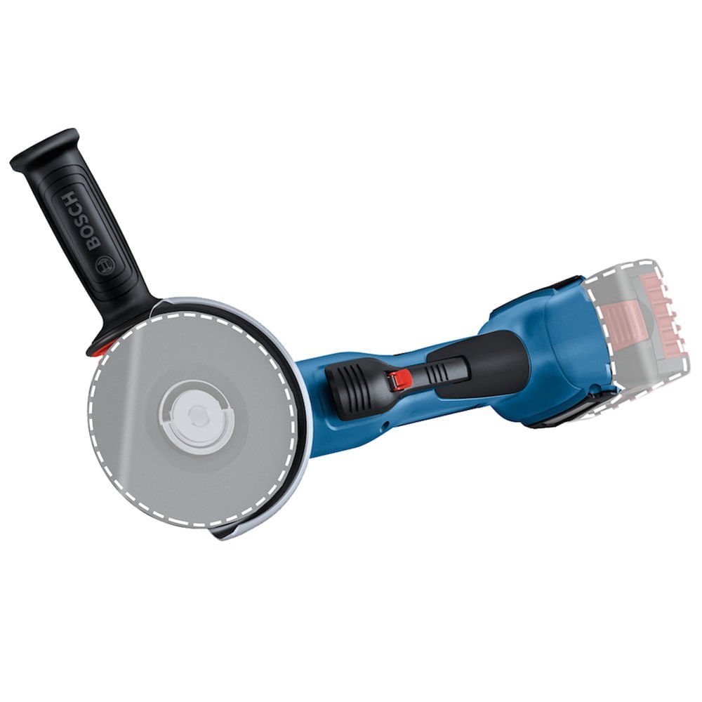 Esmerilhadeira Angular 5" A Bateria 18V 9000RPM Bosch GWS 18V-10 P SB 06019J41E0-000 - 3