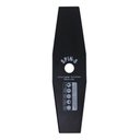 Ver imagem 1 de Kit com 5 Unidades de Facas/laminas P/roçadeiras Furo 25mm