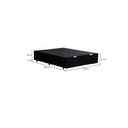 Ver imagem 3 de Cama Box Baú Queen Size Bipartido 158x198 Berflex Base Madeira Eucalipto Resistente para Organização