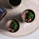 Ver imagem 6 de Copo Yunomi Alto 110ml Saquê Cerâmica Restaurante Japonês Neo Oceano Porto Brasil