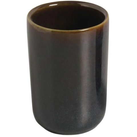 Copo Yunomi Alto 110ml Saquê Cerâmica Restaurante Japonês Neo Oceano Porto Brasil
