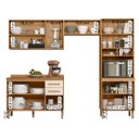 Ver imagem 4 de Conjunto de Cozinha Nubia Modulado com 11 Portas 2 Gavetas