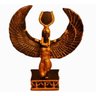 Estatua Imagem de Deusa Isis Dourada P - 1