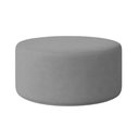 Ver imagem 1 de Puff Redondo Cartagena 1 Metro Veludo - 7 Decor Cinza Escuro