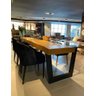Mesa Jantar Wood Vidro 79x220x110cm - 2