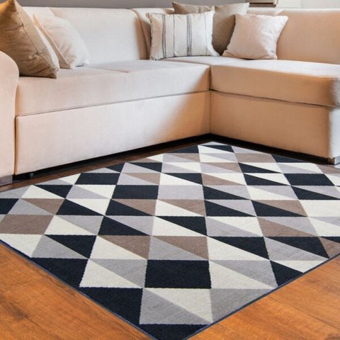 Tapete Renaissance Verona 100% Polipropileno 1,50 x 2,00 J Serrano Chumbo
