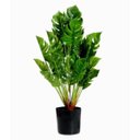Ver imagem 1 de Planta Artificial Pvc Com Vaso Preto 40cm