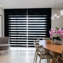 Ver imagem 1 de Persiana Double Vision Preto - 1,30m x 1,80m