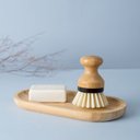 Ver imagem 6 de Escova de limpeza redonda com pega de bambu - Oikos