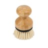 Escova de limpeza redonda com pega de bambu - Oikos - 1