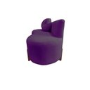 Ver imagem 6 de Namoradeira Sofá Feijão Lounge 120cm Orgânica Veludo Roxo