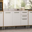 Ver imagem 2 de Balcao para Pia 3p 2g 120 Cm Cria J00157 Freijo Off White Pln