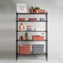 Ver imagem 5 de Kit 2 Caixas Organizadoras 32 Litros com Tampa Cesto para Brinquedos Chumbo