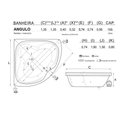 Ver imagem 3 de Banheira de Canto Angulo com Hidro - 127v