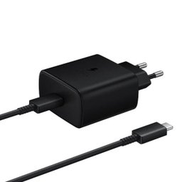 Carregador de Tomada Ultra Rapido Samsung 45W USB-C/Usb-C Preto Ep-Ta845xbpgbr - 1