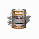 Ver imagem 2 de Esmalte Direto na Ferrugem Brasilux 3,6l:cinza Medio