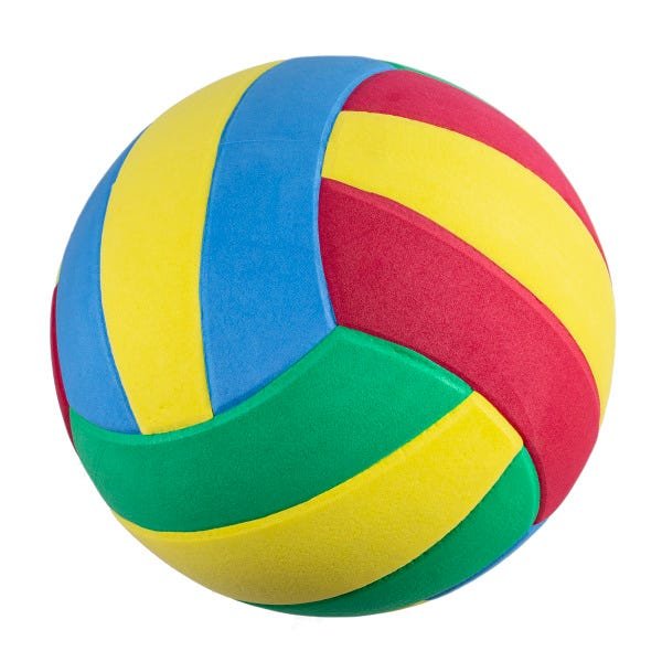 Bola de vôlei de EVA Evo Sports colorida