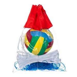 Kit vôlei recreação Evo Sports 5 metros azul