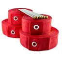 Ver imagem 1 de Fitas de marcação para vôlei de praia 8 x 16 Evo Sports vermelha