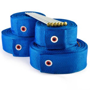 Fitas de marcação para vôlei de praia 8 x 16 Evo Sports azul