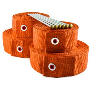 Fitas de marcação para vôlei de praia 8 x 16 Evo Sports laranja