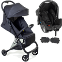 Ver imagem 1 de Carrinho de Bebe Compacto Bebe Conforto Galzerano Bali Preto